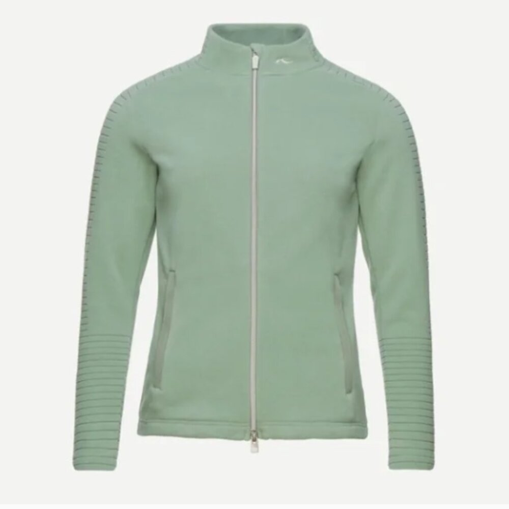 Kjus Maxima Fleece Jacket, Sage Green, Size Medium (38/8)